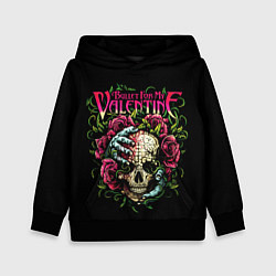 Детская толстовка Bullet For My Valentine череп