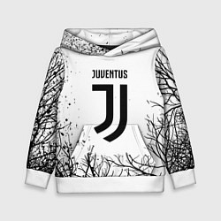 Детская толстовка Ювентус черные деревья