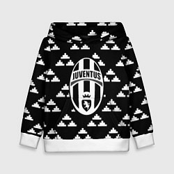 Детская толстовка Juventus геометрия треугольники