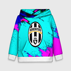 Детская толстовка Juventus неоновые краски