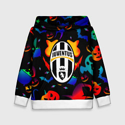 Детская толстовка Juventus хэллоуин неон