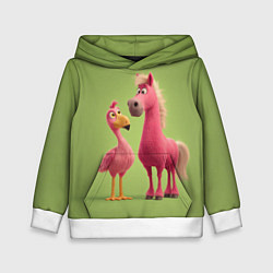 Детская толстовка Розовые они такие