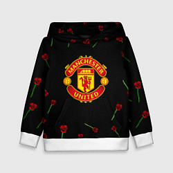 Детская толстовка Манчестер Юнайтед розы
