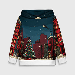 Детская толстовка Новогодняя ночь
