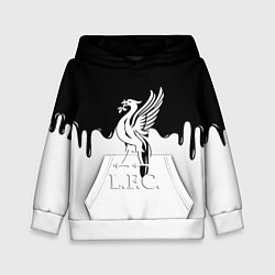 Детская толстовка Ливерпуль разводы красок