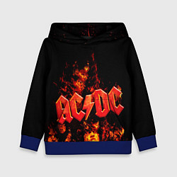 Детская толстовка AC/DC Flame