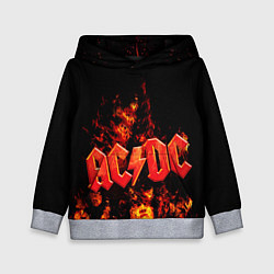 Детская толстовка AC/DC Flame