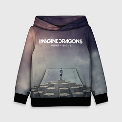 Толстовка-худи детская Imagine Dragons: Night Visions, цвет: 3D-черный