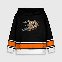 Толстовка-худи детская Anaheim Ducks Selanne, цвет: 3D-белый