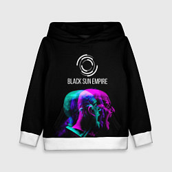 Толстовка-худи детская Black Sun Empire Rage, цвет: 3D-белый