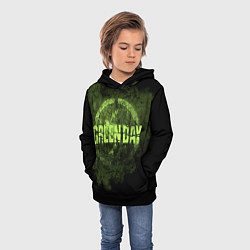 Толстовка-худи детская Green Day: Acid Voltage, цвет: 3D-черный — фото 2