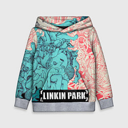 Толстовка-худи детская Linkin Park: Sky Girl, цвет: 3D-меланж