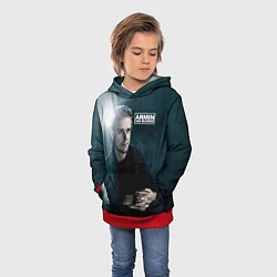 Толстовка-худи детская Armin Van Buuren, цвет: 3D-красный — фото 2