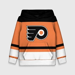 Толстовка-худи детская Philadelphia Flyers, цвет: 3D-белый
