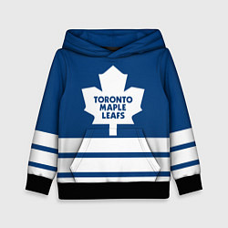 Толстовка-худи детская Toronto Maple Leafs, цвет: 3D-черный