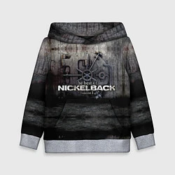 Толстовка-худи детская Nickelback Repository, цвет: 3D-меланж
