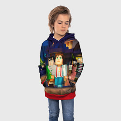 Толстовка-худи детская Minecraft Men's, цвет: 3D-красный — фото 2
