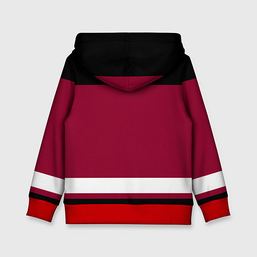 Детская толстовка Arizona Coyotes / 3D-Красный – фото 2
