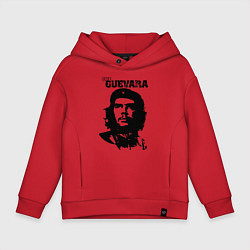 Толстовка оверсайз детская Che Guevara, цвет: красный