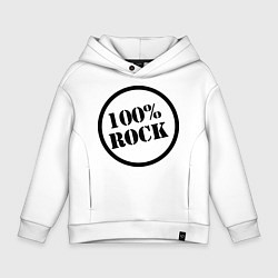 Детское худи оверсайз 100% Rock