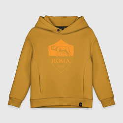 Толстовка оверсайз детская AS Roma: Autumn Top, цвет: горчичный