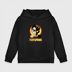 Толстовка оверсайз детская The Offspring Boy, цвет: черный