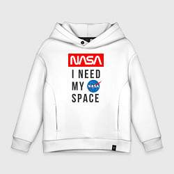 Детское худи оверсайз Nasa i need my space