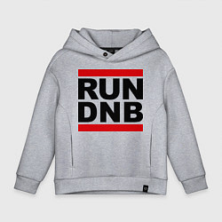 Детское худи оверсайз RUN DNB