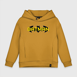 Детское худи оверсайз Batman Logo