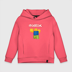 Толстовка оверсайз детская ROBLOX, цвет: коралловый