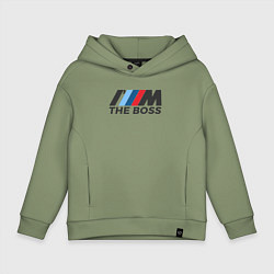 Детское худи оверсайз BMW THE BOSS