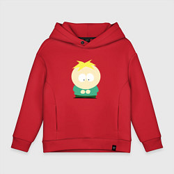 Толстовка оверсайз детская South Park Баттерс, цвет: красный