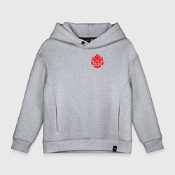Толстовка оверсайз детская OVERLORD, цвет: меланж