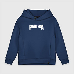 Толстовка оверсайз детская PANTERA, цвет: тёмно-синий