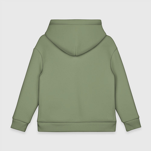 Детское худи оверсайз Сергей Есенин Пой / Авокадо – фото 2