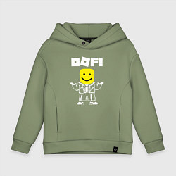 Толстовка оверсайз детская ROBLOX, цвет: авокадо