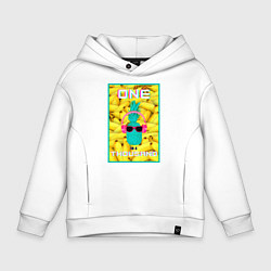 Детское худи оверсайз Крутой ананас