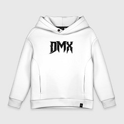 Толстовка оверсайз детская DMX Logo Z, цвет: белый