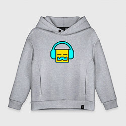 Детское худи оверсайз Geometry Dash: Music
