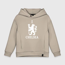 Детское худи оверсайз I LOVE CHELSEA