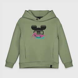 Детское худи оверсайз Logotype Mickey Mouse