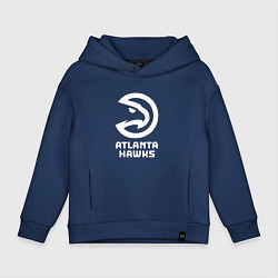 Детское худи оверсайз Атланта Хокс, Atlanta Hawks