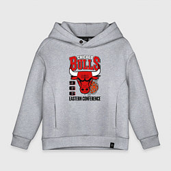 Детское худи оверсайз Chicago Bulls NBA