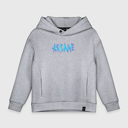 Детское худи оверсайз ARCANE LEAGUE OF LEGENDS NEON LOGO