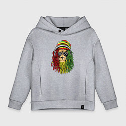 Детское худи оверсайз Rasta lioN