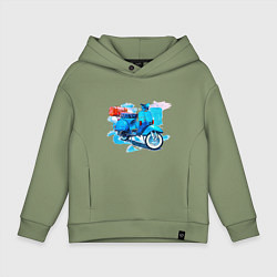 Детское худи оверсайз Легендарная VESPA