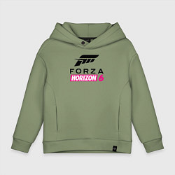 Детское худи оверсайз Forza Horizon 6 logo