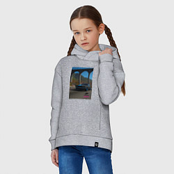 Толстовка оверсайз детская Forza Horizon 5 FORD, цвет: меланж — фото 2