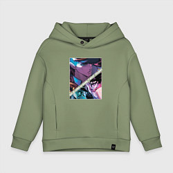 Детское худи оверсайз Джотаро Куджо из ДжоДжо