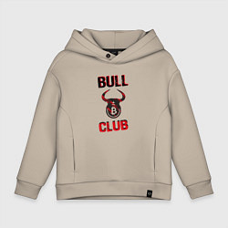 Детское худи оверсайз Bull Bitcoin Club